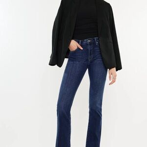KanCan Dark Blue Flare Jeans
